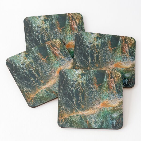Item preview, Illusion trippy colorful cobwebs outdoor designed and sold by UKBadass.