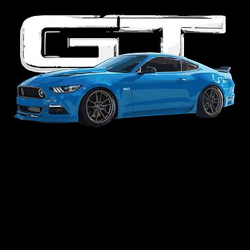 Artwork thumbnail, s550 Grabber Blue Mustang GT 5.0L V8 usa by cowtownCOWBOY
