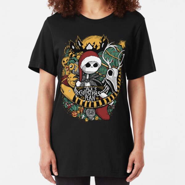 Jack's Christmas Plan Slim Fit T-Shirt