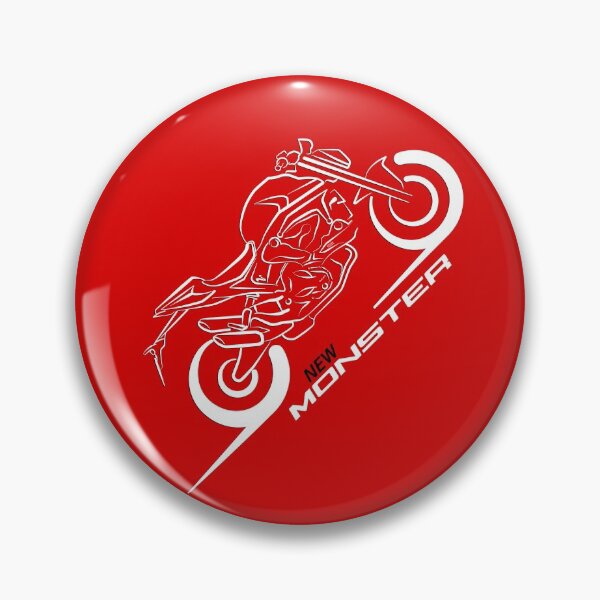 Item preview, New Monster Bike, Naked Bike series on Red for the Real Biker designed and sold by etoide.