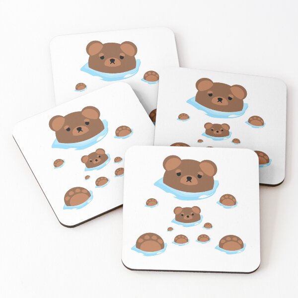 Item preview, River Bear and River Cub designed and sold by guenscomics.