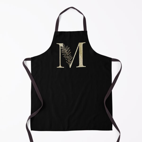 Item preview, M Golden Letter designed and sold by HintofNature.