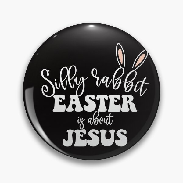 Item preview, Silly Rabbit Easter is for Jesus Funny t-shirt graphics designed and sold by Adhiambo.
