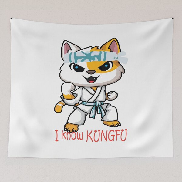 Item preview, Kungfu cat designed and sold by LeMaya80.