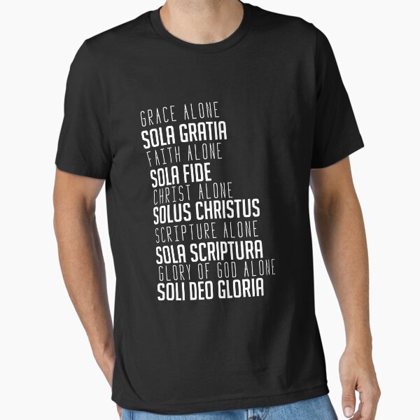 Vista previa del artículo con la obra «5 Solas | Cinco solas», diseñado y vendido por Logosdesignshop.