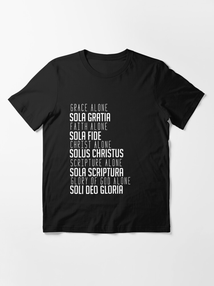 5 Solas | Five Solas | Essential T-Shirt