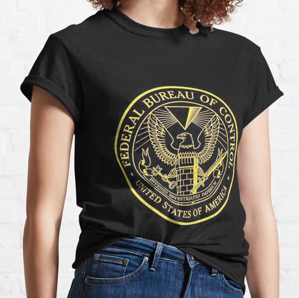 Federal Bureau of Control , Control Game Logo , Distressed Logo Classic T-Shirt