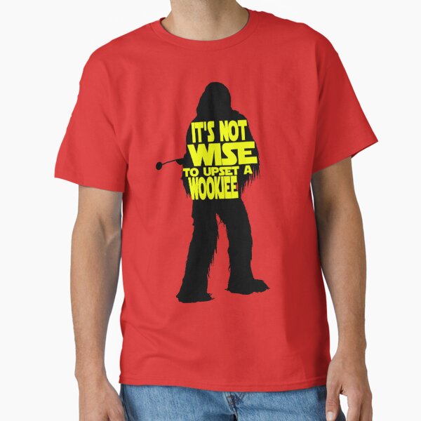 Vista previa del artículo con la obra «No es sabio molestar a un wookiee», diseñado y vendido por jackstraw78.