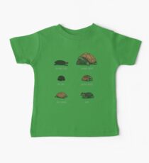 Kenne deine Schildkröten Baby T-Shirt