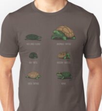 Kenne deine Schildkröten Slim Fit T-Shirt