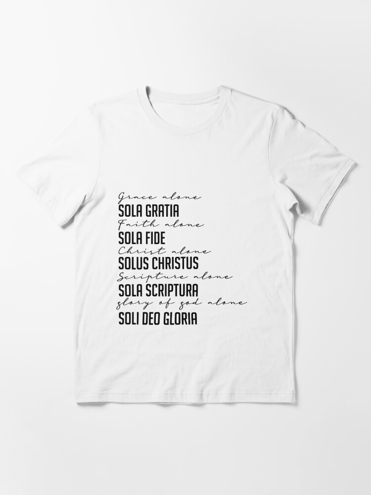 5 Solas  Five Solas Essential T-Shirt for Sale by