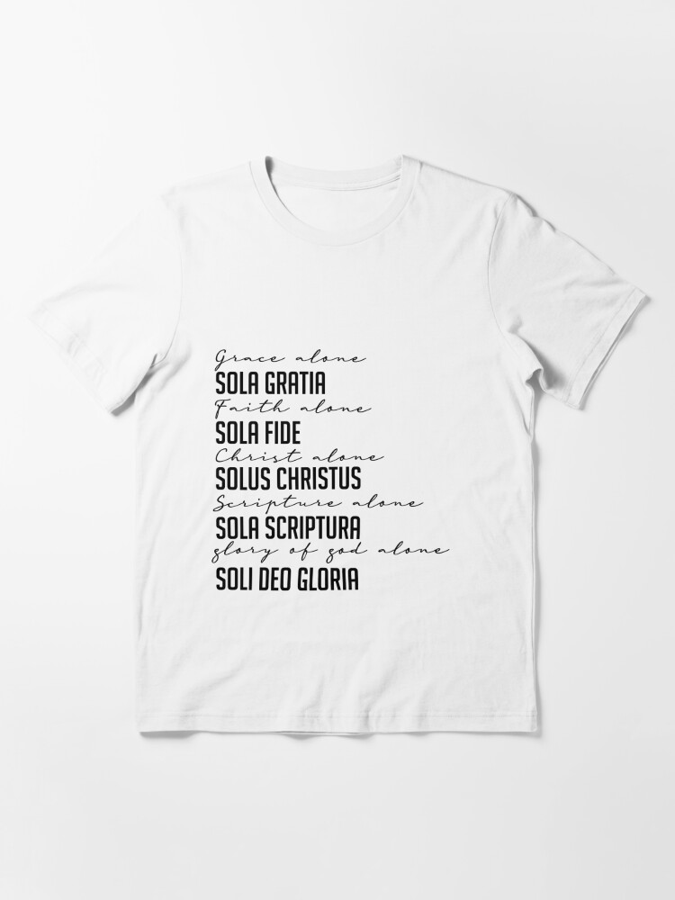 5 Solas, Five Solas Active T-Shirt for Sale by Logosdesignshop