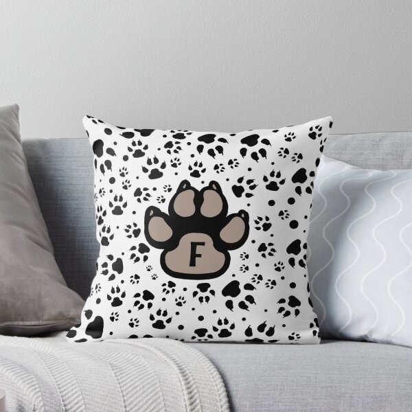 Item preview, Dogs paws tracks alphabet - letter F. designed and sold by MadandMean.