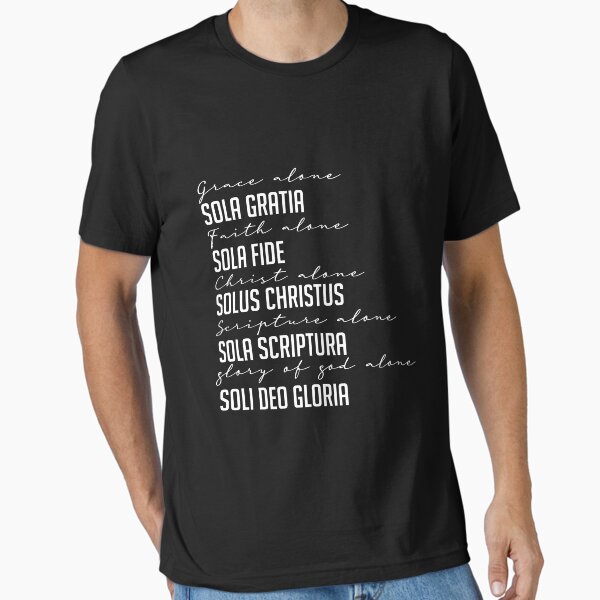 Vista previa del artículo con la obra «5 Solas | Cinco solas», diseñado y vendido por Logosdesignshop.