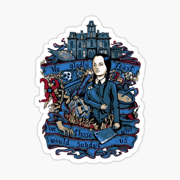 Wednesday Feast - STICKER and CARD Sticker