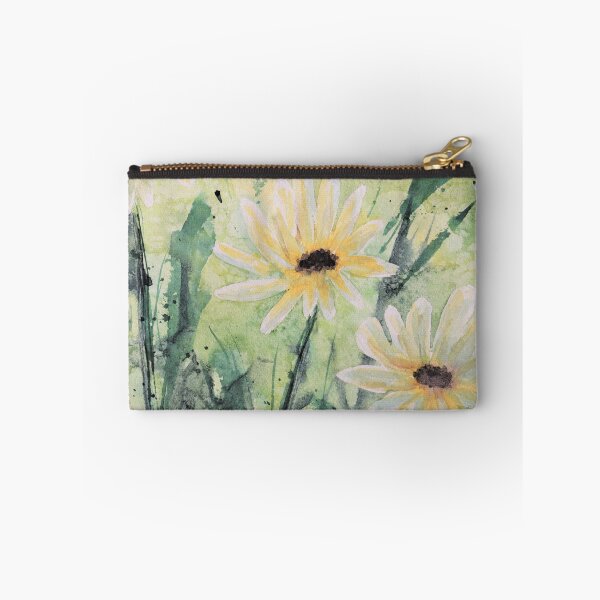 Item preview, Daisy Dance Modern Art Watercolor designed and sold by Karlena Lewin Studio.
