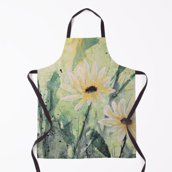 Item preview, Daisy Dance Modern Art Watercolor designed and sold by Karlena Lewin Studio.