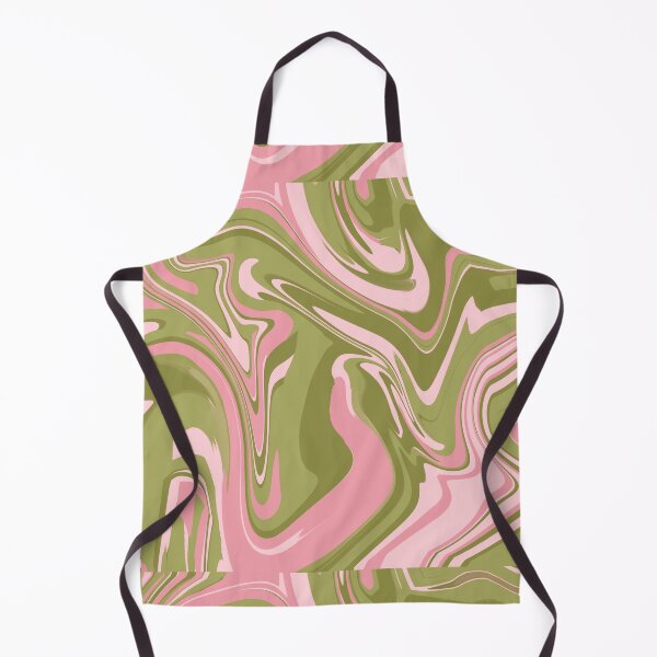Item preview, Pink and Green Liquified Abstract designed and sold by muffinstandd.