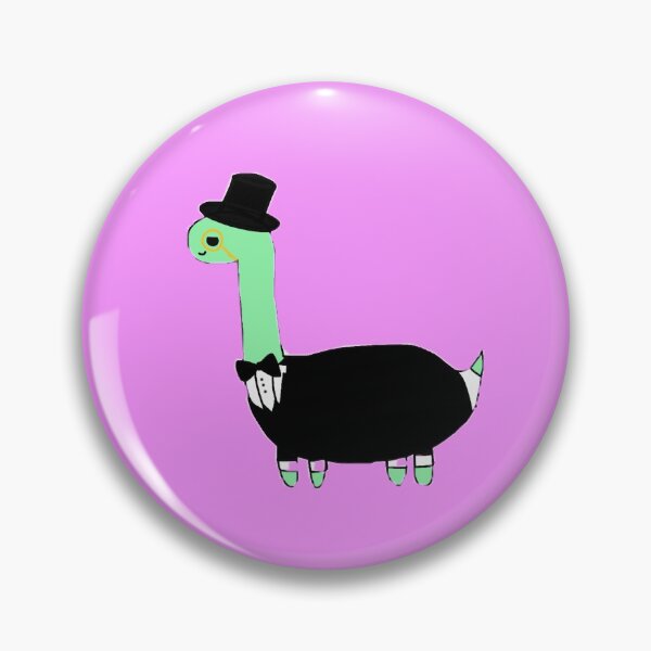 Item preview, Melon the Cute Green Dinosaur Fancy High Class designed and sold by JackJackCrafts.