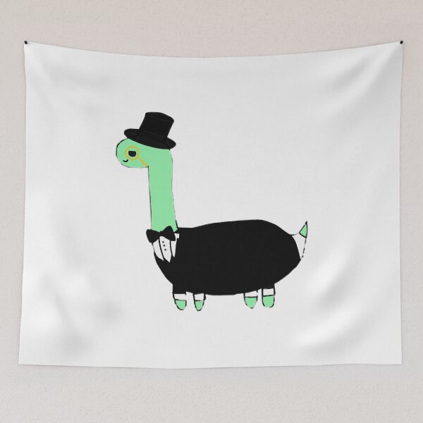 Item preview, Melon the Cute Green Dinosaur Fancy High Class designed and sold by JackJackCrafts.