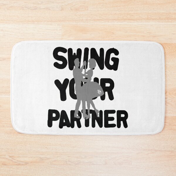 Item preview, Swing Your Partner BLK designed and sold by Square Dancing Gifts & Merchandise.