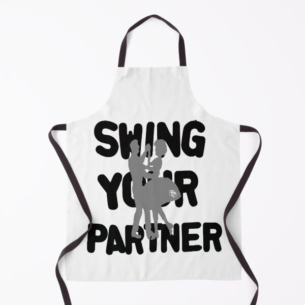 Item preview, Swing Your Partner BLK designed and sold by Square Dancing Gifts & Merchandise.