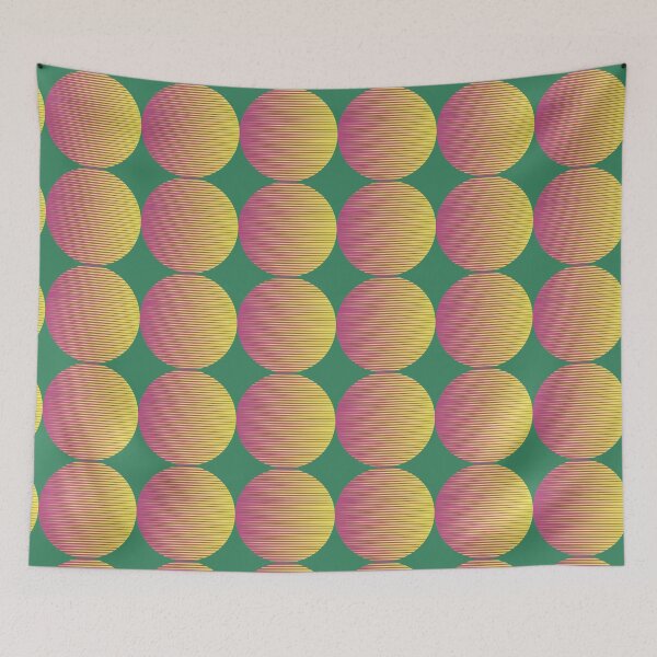 Item preview, Yellow and fuchsia circle designed and sold by yayor.