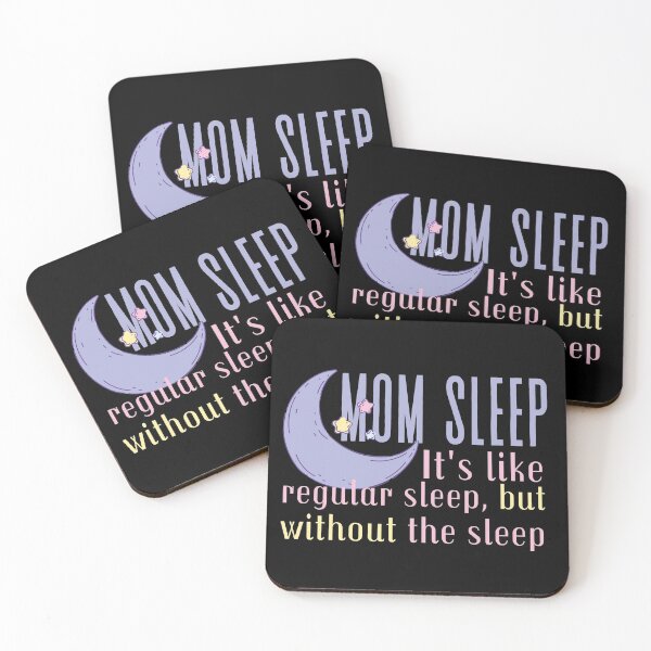 Item preview, Mom Sleep Purple Design designed and sold by SweetAndSpice.