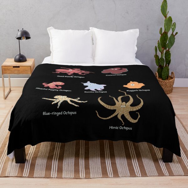 Item preview, Cute Collection of Octopus Species Marine Biology Gift designed and sold by JokeGysen.
