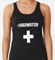 Rettungsschwimmer-Baywatch-Parodie "Baewatch" Tanktop für Frauen
