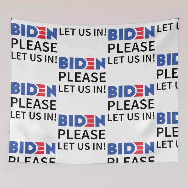 Item preview, biden let us in   designed and sold by LounisArt.