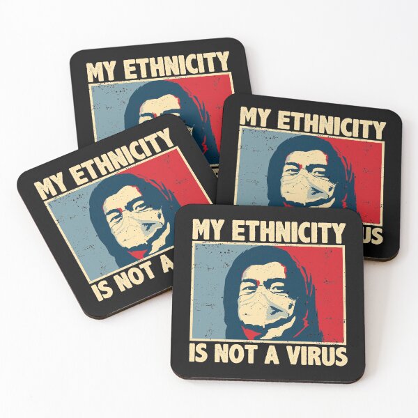 Item preview, Proud Asian My Ethnicity Is Not A Virus Stop AAPI Asian Hate Crimes  designed and sold by alenaz.