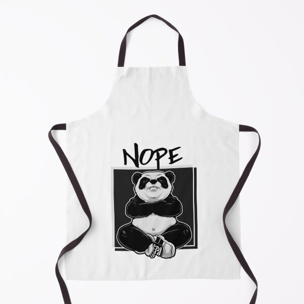 Item preview, Nope Grumpy Kid Panda Design designed and sold by boopsblunt.