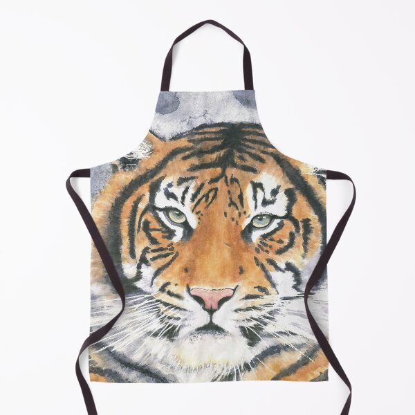 Item preview, Tiger Painting Watercolor Painting designed and sold by Karlena Lewin Studio.