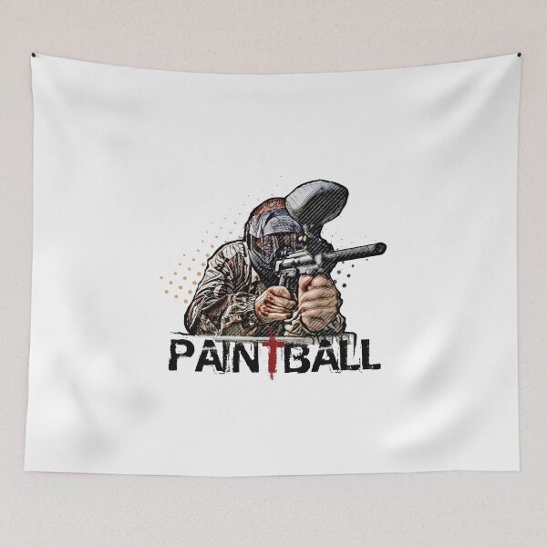 Item preview, Paintball player vector illustration designed and sold by ranker666.