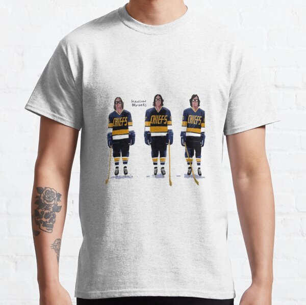 hanson brothers hockey t shirt