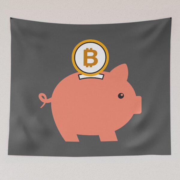 Item preview, Cryptocurrency - Bitcoin Piggy Bank designed and sold by AeroAstro.