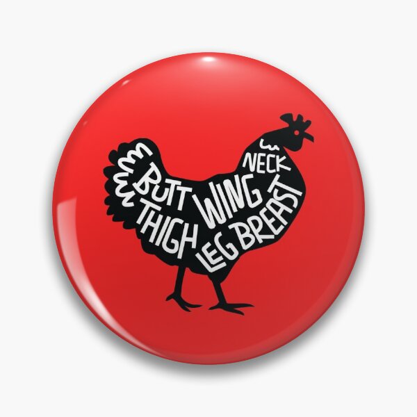 Item preview, Anatomy of a Chicken -  on Red designed and sold by katiekendall.