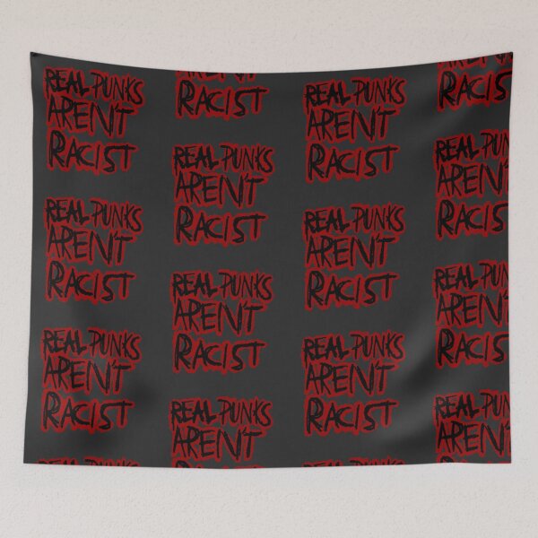Item preview, Real punks aren’t racist  designed and sold by annoyingarts.