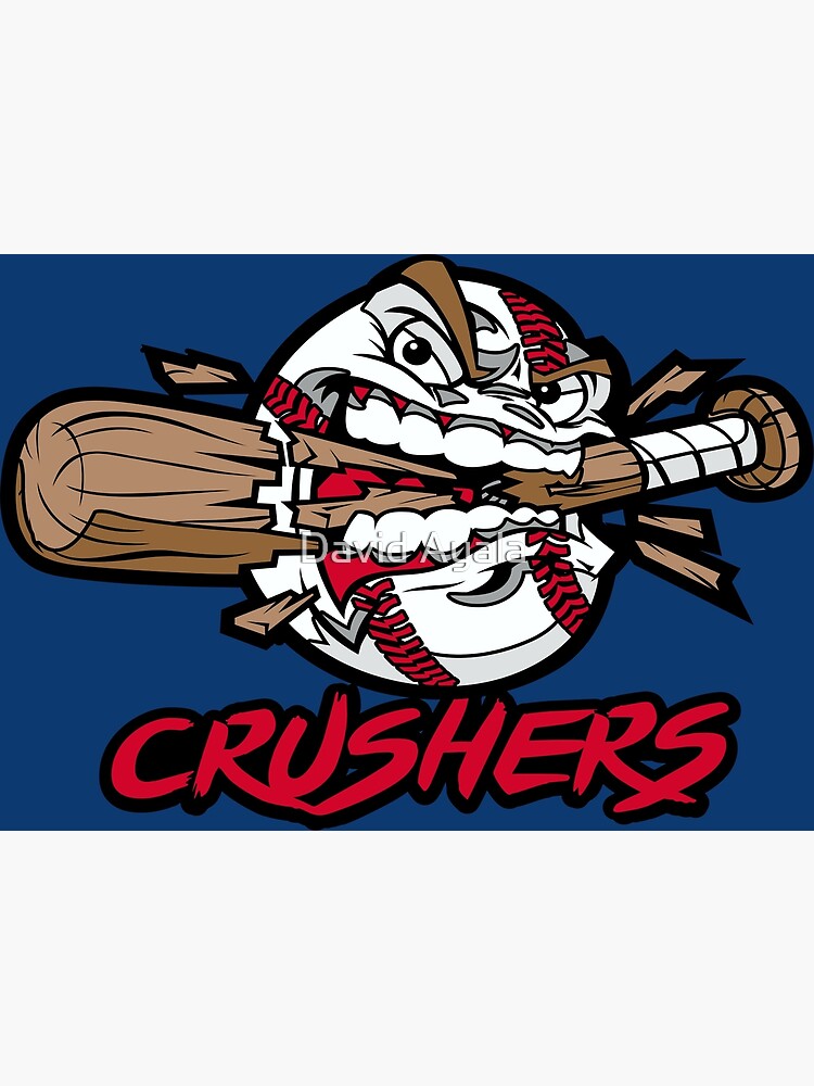 "Crushers Baseball Logo" Poster by DavidAyala Redbubble