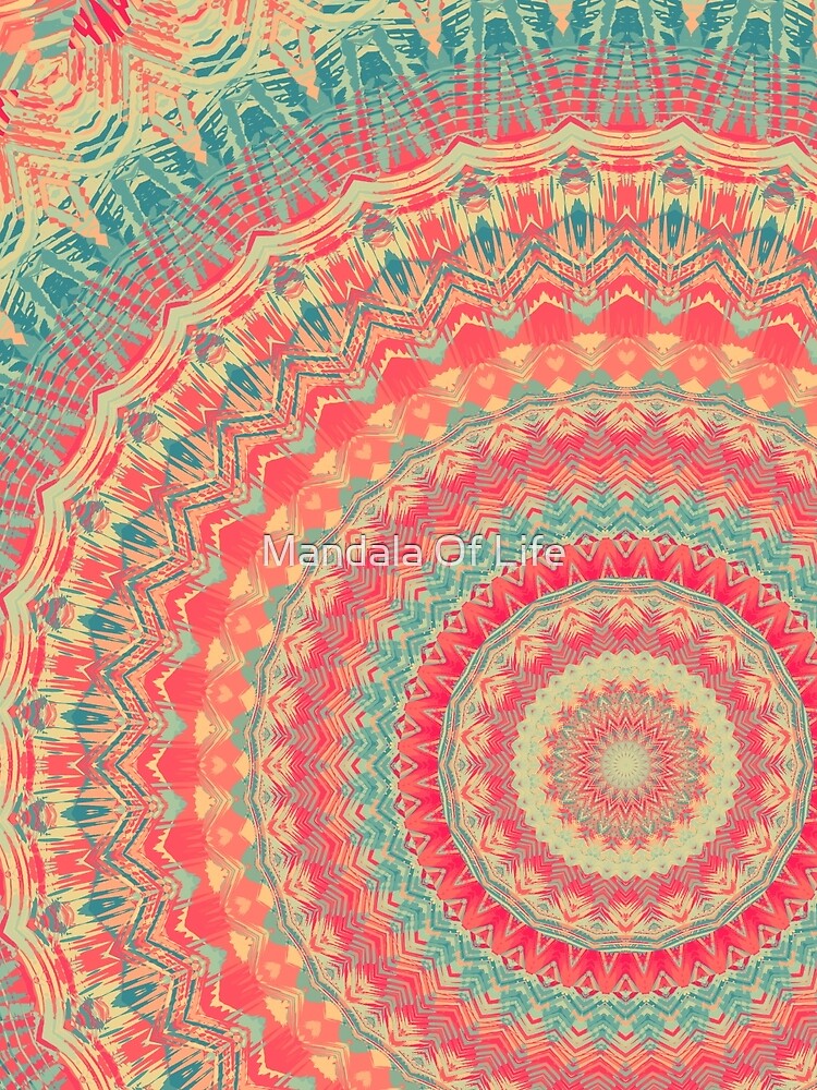 Thumbnail 3 of 3, Scarf, Mandala 021 designed and sold by PatternsofLife.