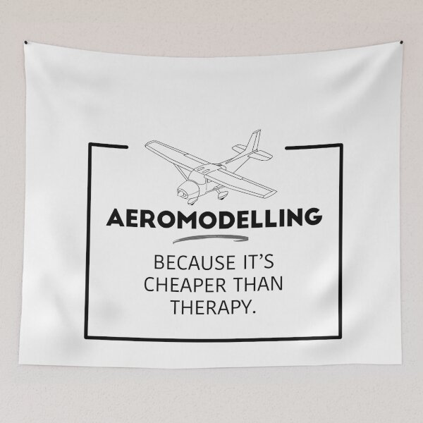 Item preview, Aeromodelling | Because It’s Cheaper Than Therapy designed and sold by Flip & Flop.