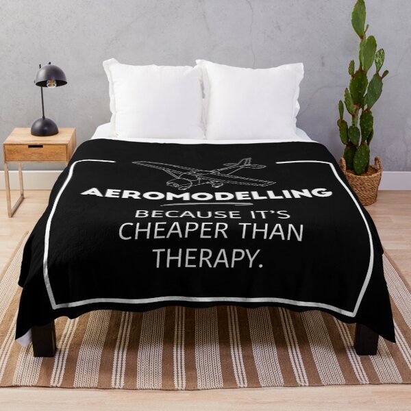 Item preview, Aeromodelling | Because It’s Cheaper Than Therapy | funny designed and sold by Flip & Flop.