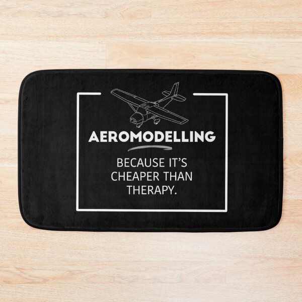 Item preview, Aeromodelling | Because It’s Cheaper Than Therapy | funny designed and sold by Flip & Flop.