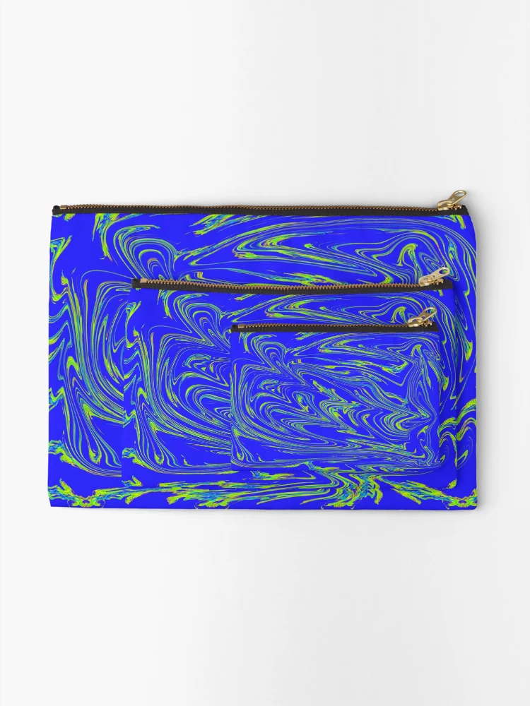 Thumbnail 2 of 4, Zipper Pouch, Smoke Design designed and sold by Rachael Atkins.
