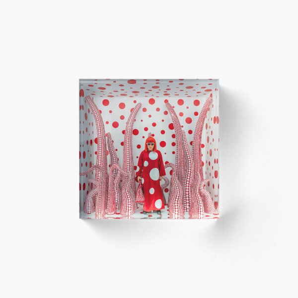 Kusama Yayoi Poster Acrylic Block