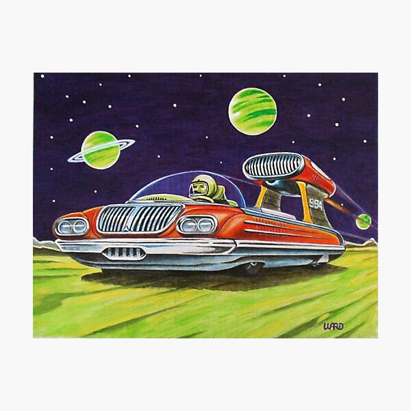 Item preview, SPACE JET VEHICLE designed and sold by ward-art-studio.