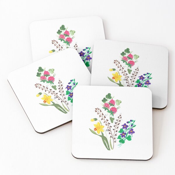 Item preview, Colourful Flower Pattern designed and sold by sasijaya.