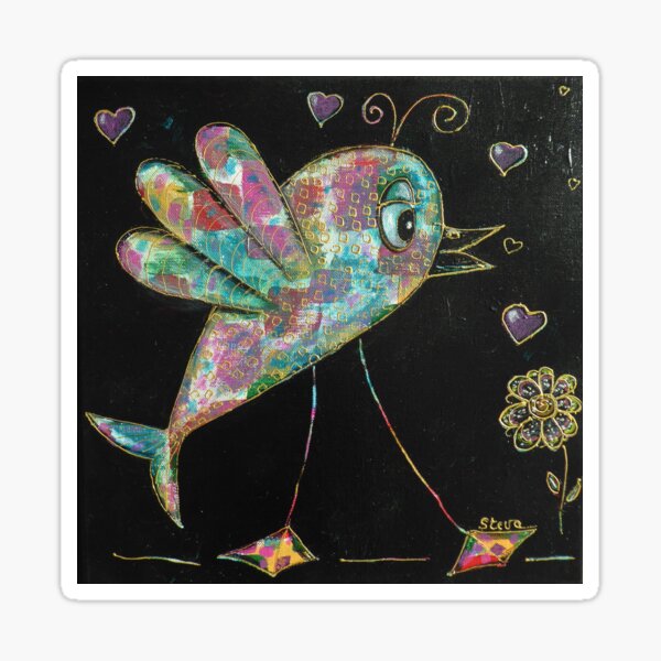 Le Poissonneau amoureux Sticker