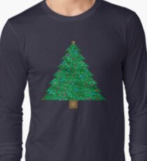 sequin christmas tree Long Sleeve T-Shirt